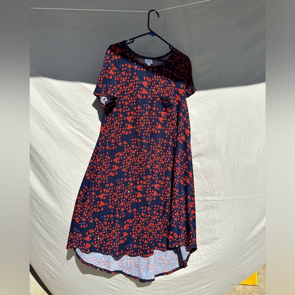 Lula Roe Carly Dress Size L